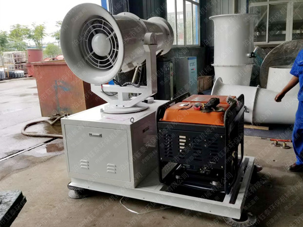 移動除塵噴霧機（帶發(fā)電機）
